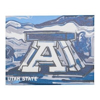 Block A Painted Canvas Art by Justin Patten